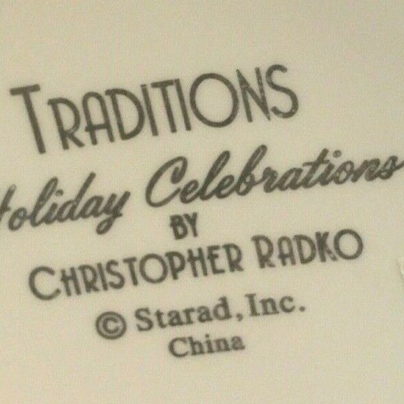 Christopher Radco Teapot Snowman Tradition Holiday - Picture 7 of 7